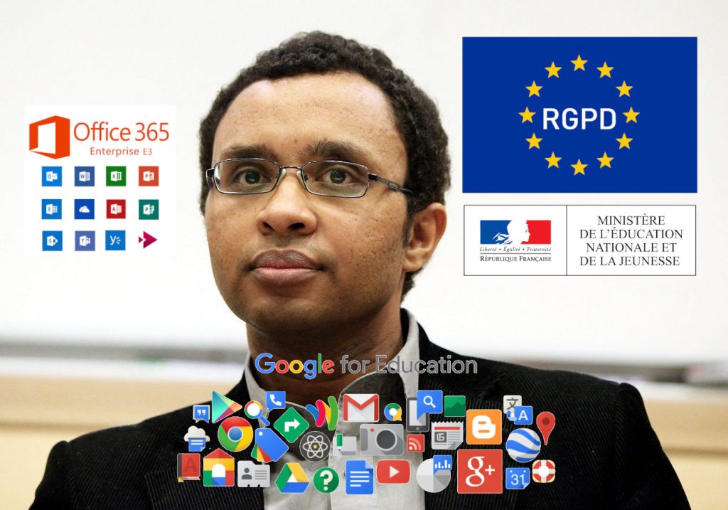 Pape Ndyae RGPD Google Microsoft